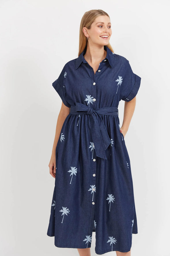 Montego Denim Shirt Dress