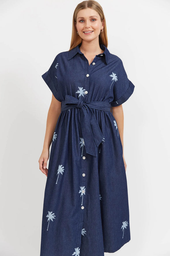 Montego Denim Shirt Dress