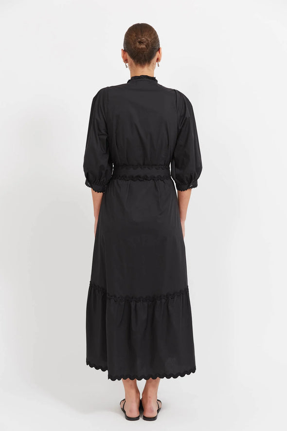 Brasilia Button Maxi Dress