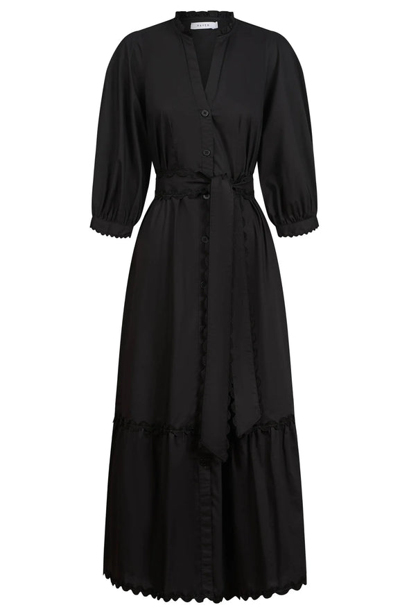 Brasilia Button Maxi Dress