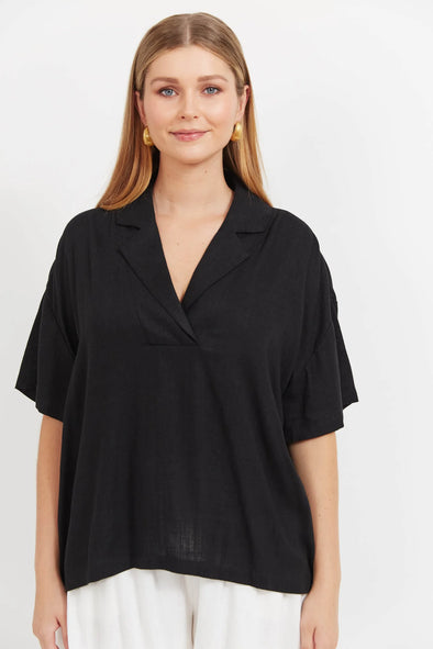Jardin Collared Top