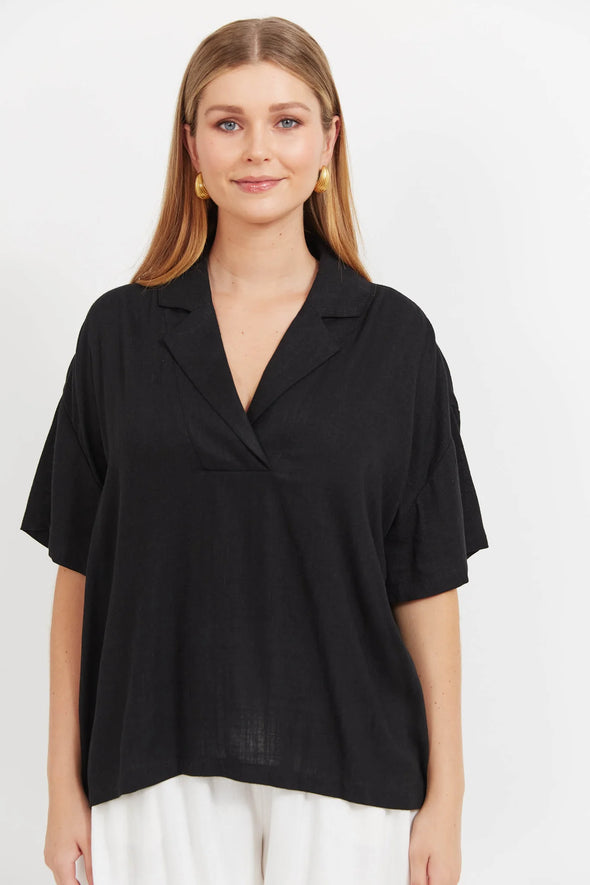 Jardin Collared Top