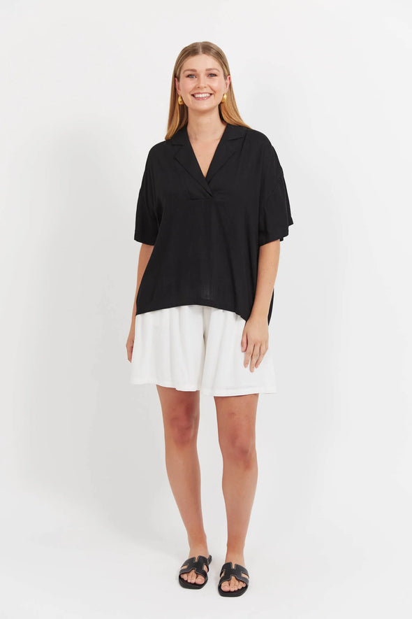 Jardin Collared Top