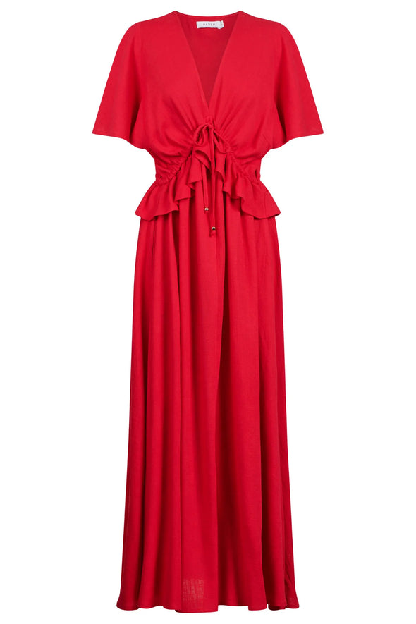 Jardin Frill Maxi Dress