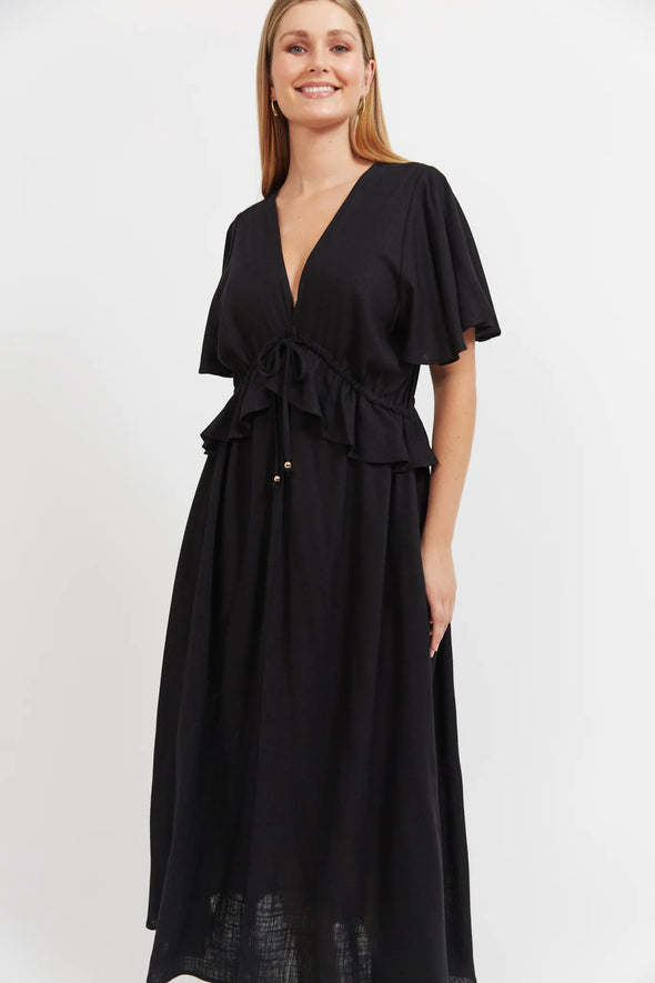 Jardin Frill Maxi Dress