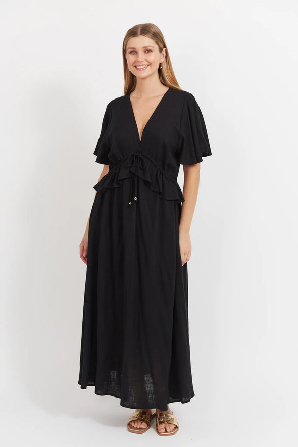 Jardin Frill Maxi Dress