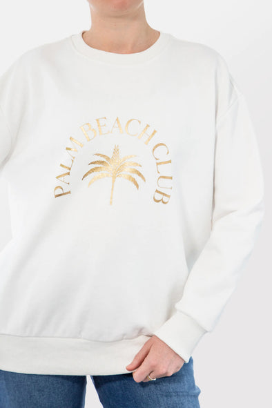 Haiti Sweatshirt White