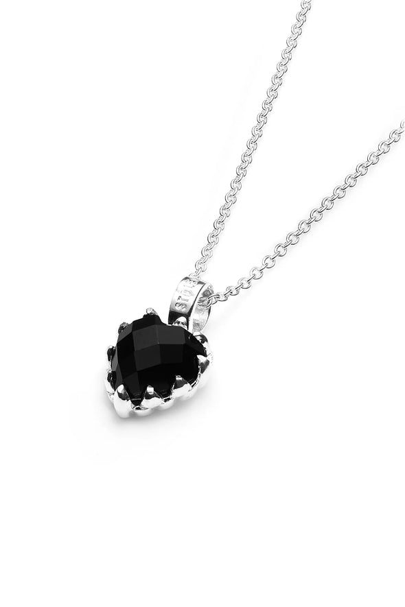 Love Claw Necklace  - Onyx