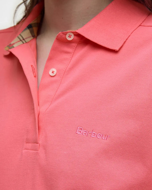 Pink Punch Bowford polo top