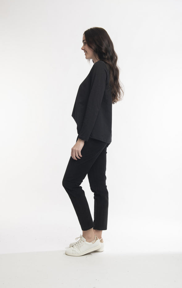 Cord Jeggings - Black