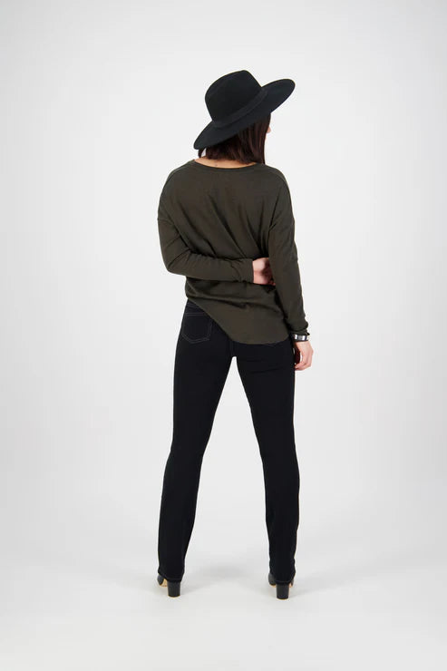 Slim Leg full length denim  jean