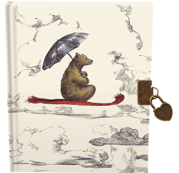 Flying Bear - Lockable Journal