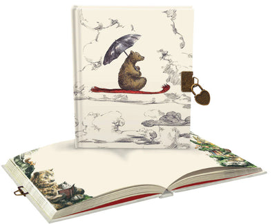 Flying Bear - Lockable Journal