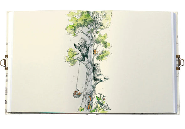 Flying Bear - Lockable Journal