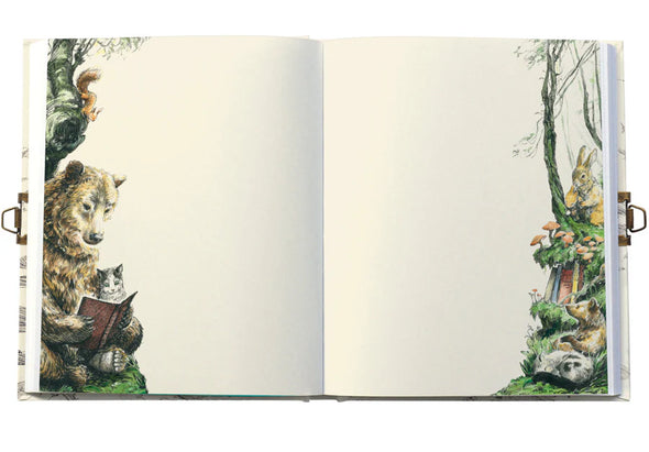 Flying Bear - Lockable Journal