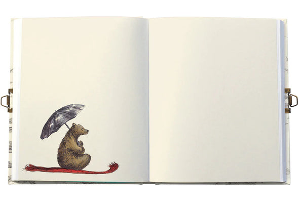 Flying Bear - Lockable Journal