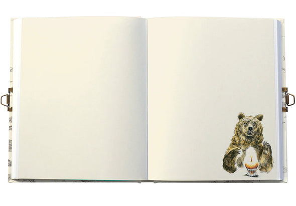 Flying Bear - Lockable Journal