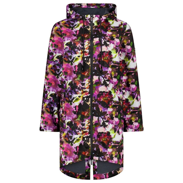 Georgie raincoat Evie Kemp  purple