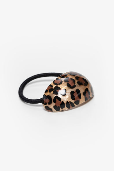 Light Cheetah Cuff Hair Tie