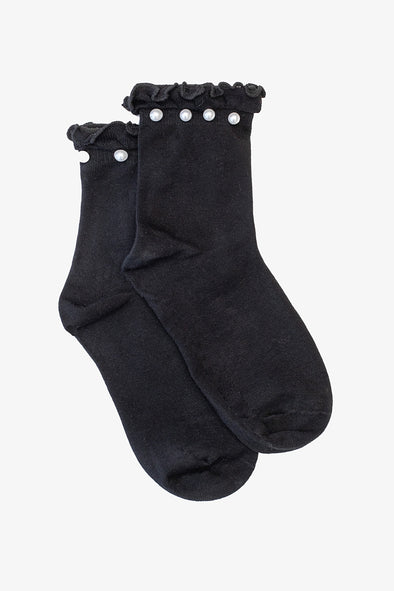 Pearl top socks