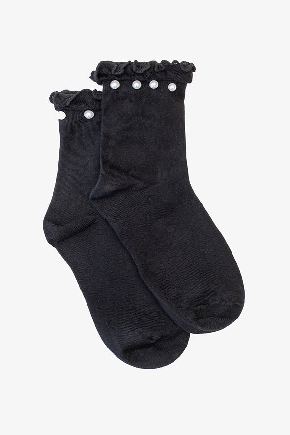 Pearl top socks