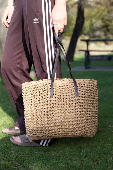 Woven Wanderer Tote
