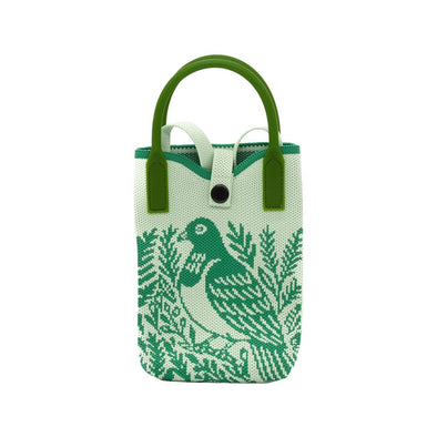 Kereru Woodcut Cross-body Bag