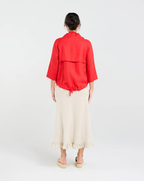 Victoria Gold Double  Zip Front Jacket