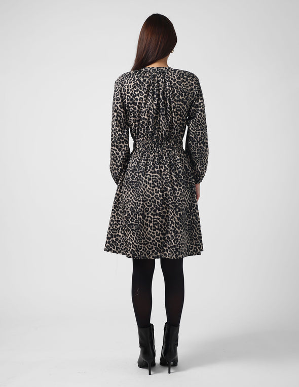 Abbie dress Leopard