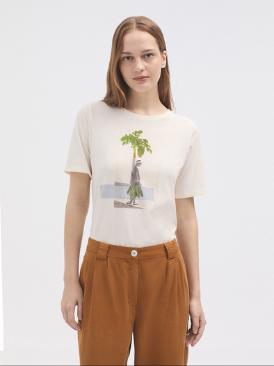 Collage Print Tshirt