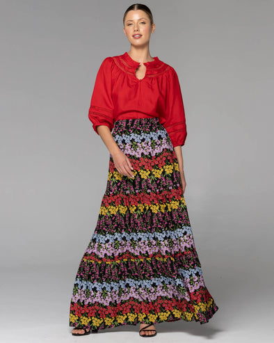 Polaroids Maxi Skirt