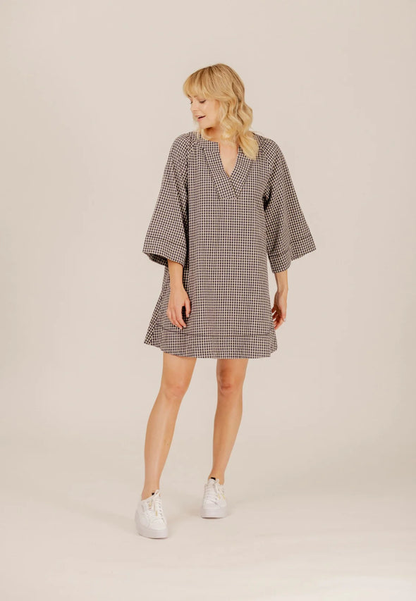 Leon dress Gingham