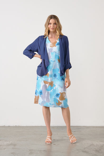 Waterfall Jacket-Navy