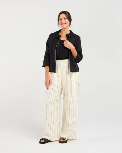 Victoria Gold Double  Zip Front Jacket