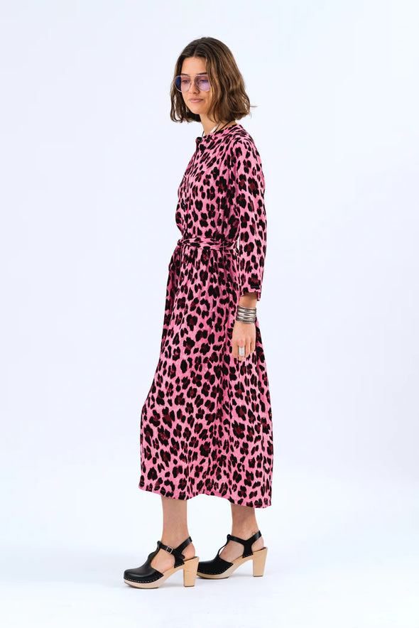 Harper maxi dress neon pink