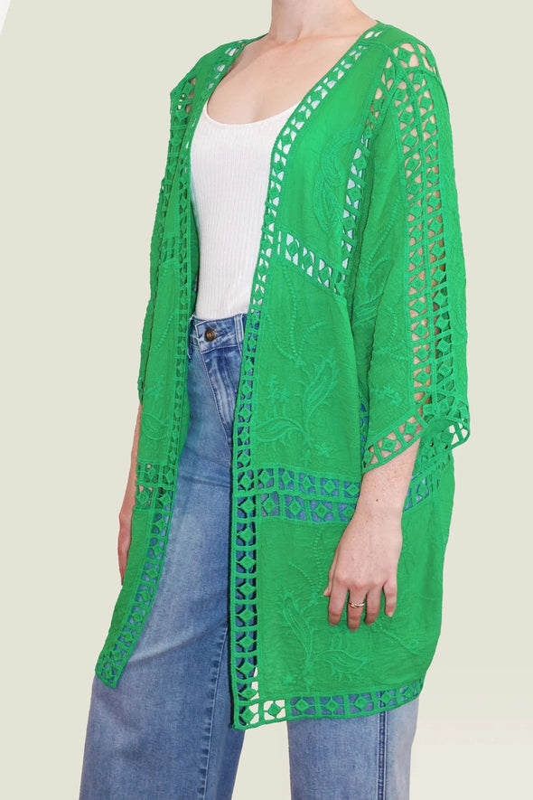 Oline Lace Kimono