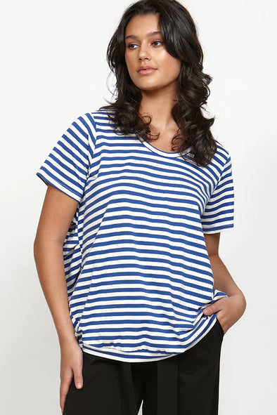Brenton Stripe Kahuna - Cobalt/White