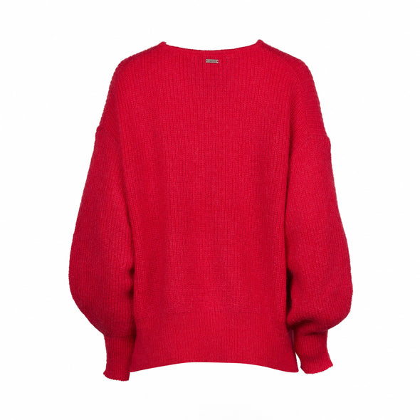 Note Sweater-Chilli