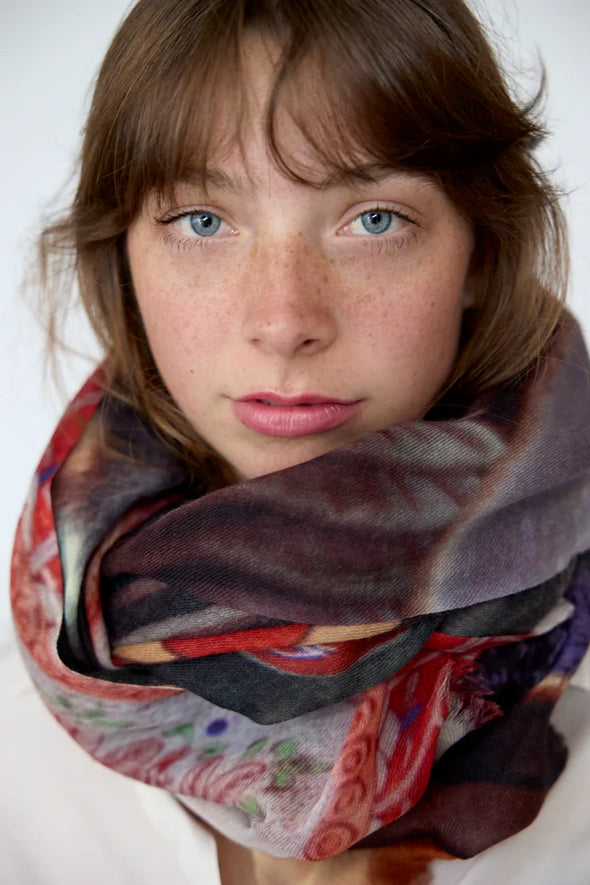 Kitchen Street - oversize wool scarf