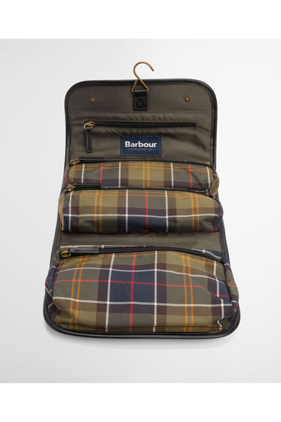 Tartan Hanging Washbag