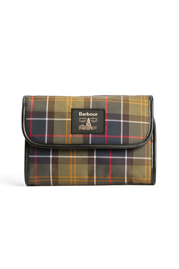 Tartan Hanging Washbag