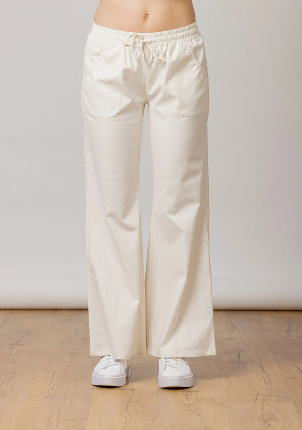 Viscose Linen blend pant