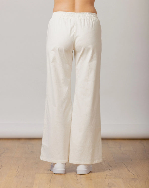 Viscose Linen blend pant