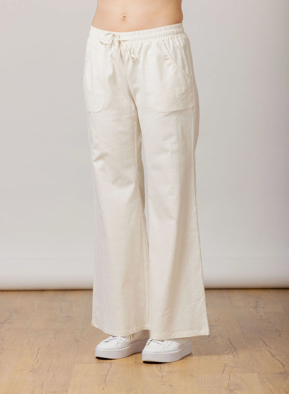 Viscose Linen blend pant