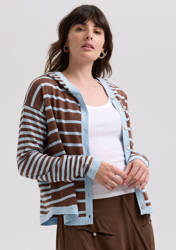 Multi Stripe Hoodie
