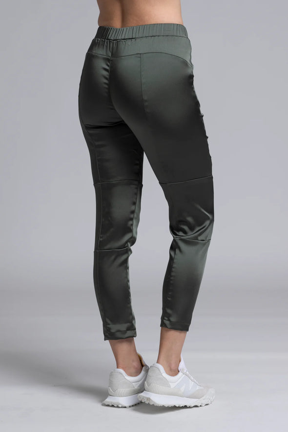 Satin Section Pant - Khaki