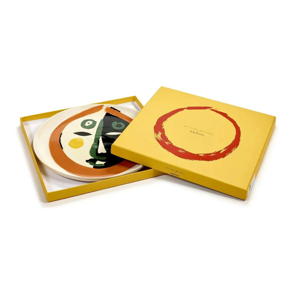 Plate M Face No 1 - Set of 2