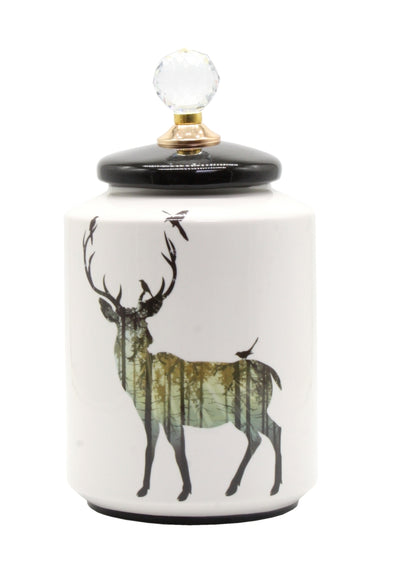 Stag Canister 23cm
