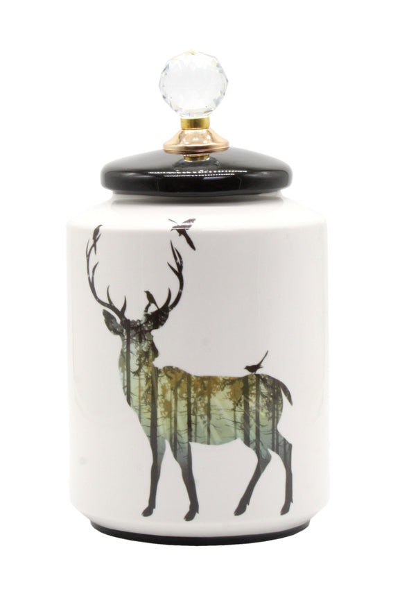 Stag Canister 23cm