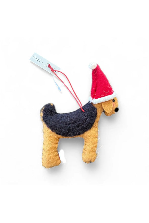Felt Hanging Dog Decorations